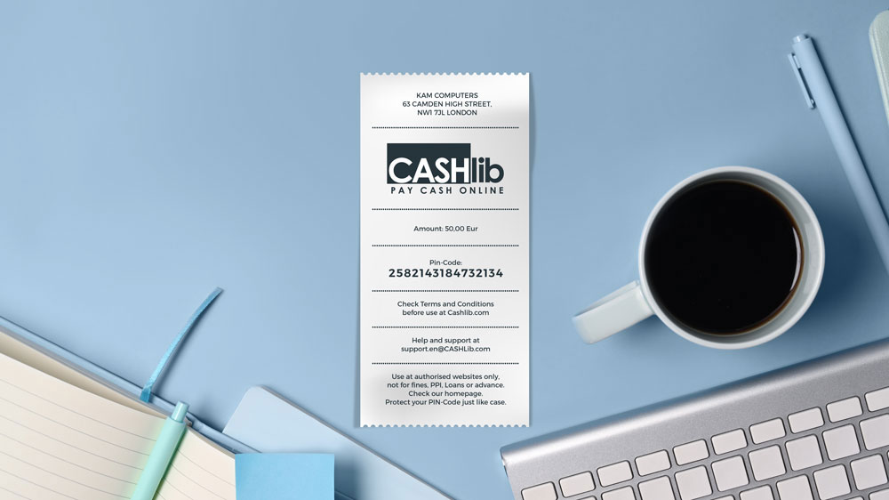 Vérifier le solde de son ticket CASHlib en ligne